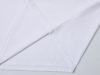400 GSM BOXY CROPPED FIT 'WHTIE' T-SHIRT