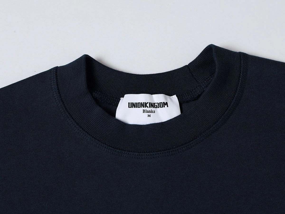 400 GSM BOXY CROPPED FIT 'NAVY BLUE ' T-SHIRT