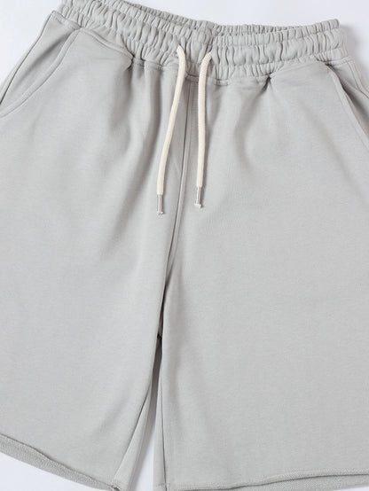 360 GSM CLOUD FEELING ’SILVER GRAY' SHORTS