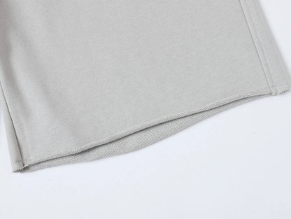 360 GSM CLOUD FEELING ’SILVER GRAY' SHORTS