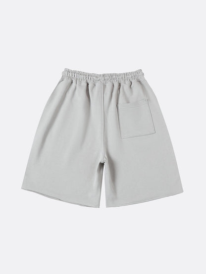 360 GSM CLOUD FEELING ’SILVER GRAY' SHORTS