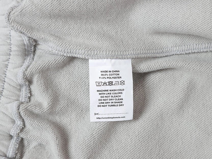 360 GSM CLOUD FEELING ’SILVER GRAY' SHORTS