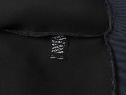 630 GSM BOXY CROPPED FIT QUARTER-ZIP 'STONE COAL’ SWEATER
