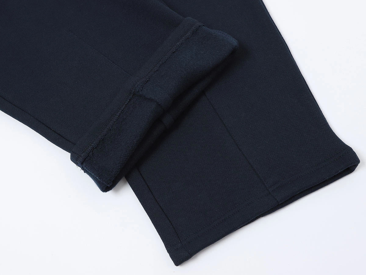 520 GSM COZY BAGGY 'NAVY BLUE'  STRAIGHT PANTS