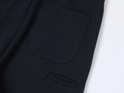 520 GSM COZY BAGGY 'NAVY BLUE'  STRAIGHT PANTS