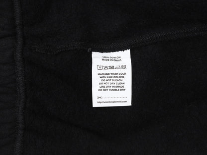 420 GSM STRAIGHT 'BLACK' SWEATPANTS
