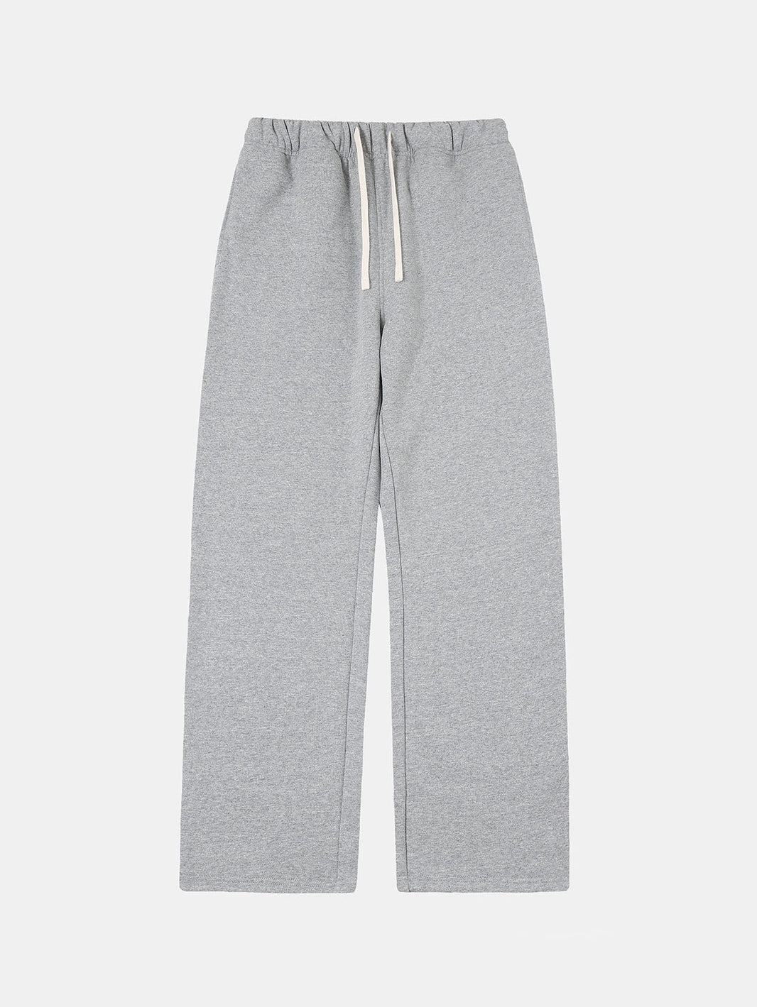 420 GSM STRAIGHT 'FLOWER GRAY' SWEATPANTS
