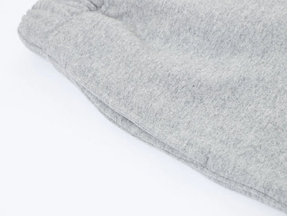 420 GSM STRAIGHT 'FLOWER GRAY' SWEATPANTS