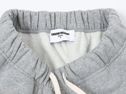 420 GSM STRAIGHT 'FLOWER GRAY' SWEATPANTS