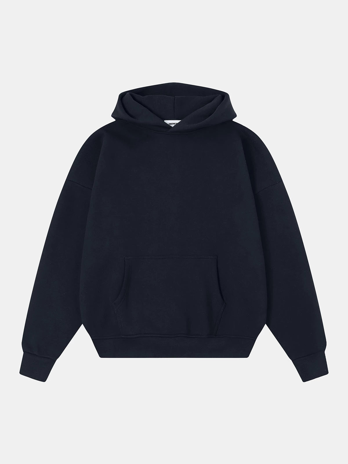 520 GSM BOXY CROPPED FIT ’NAVY BLUE' HOODIE