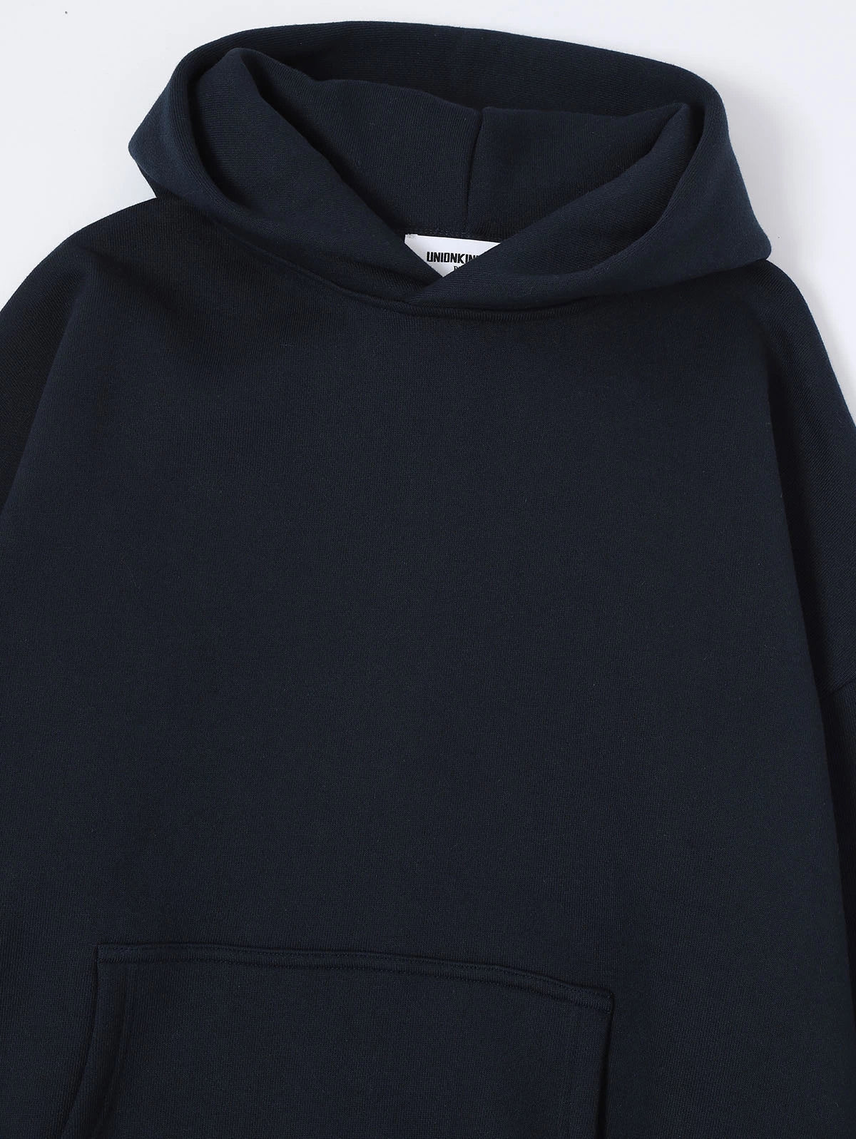 520 GSM BOXY CROPPED FIT ’NAVY BLUE' HOODIE