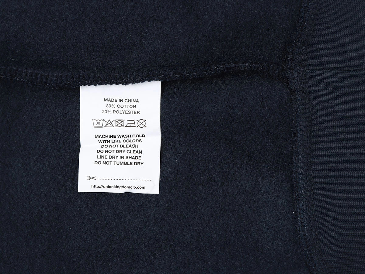 520 GSM BOXY CROPPED FIT ’NAVY BLUE' HOODIE