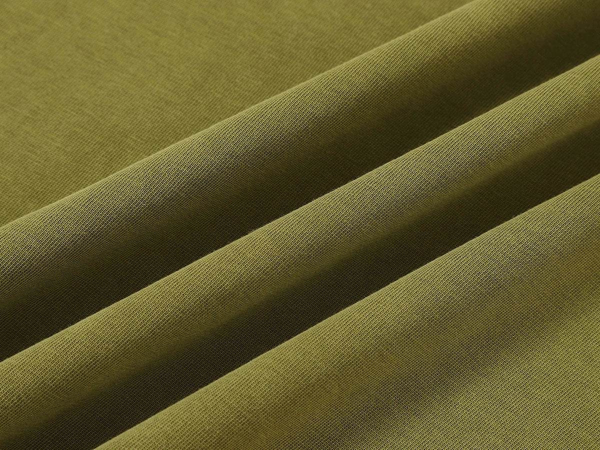 250 GSM LOOSE FIT 'WASHED MOSS GREEN' T-SHIRT