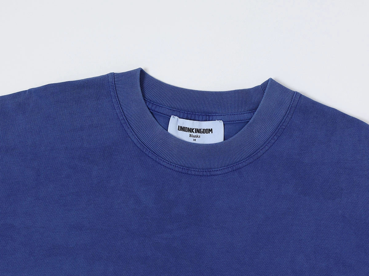 250 GSM LOOSE FIT ' WASHED BLUE' T-SHIRT