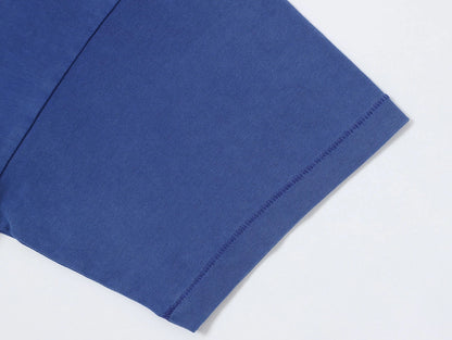 250 GSM LOOSE FIT ' WASHED BLUE' T-SHIRT