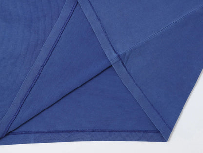250 GSM LOOSE FIT ' WASHED BLUE' T-SHIRT