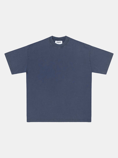 250 GSM LOOSE FIT ' WASHED DARY GRAY' T-SHIRT