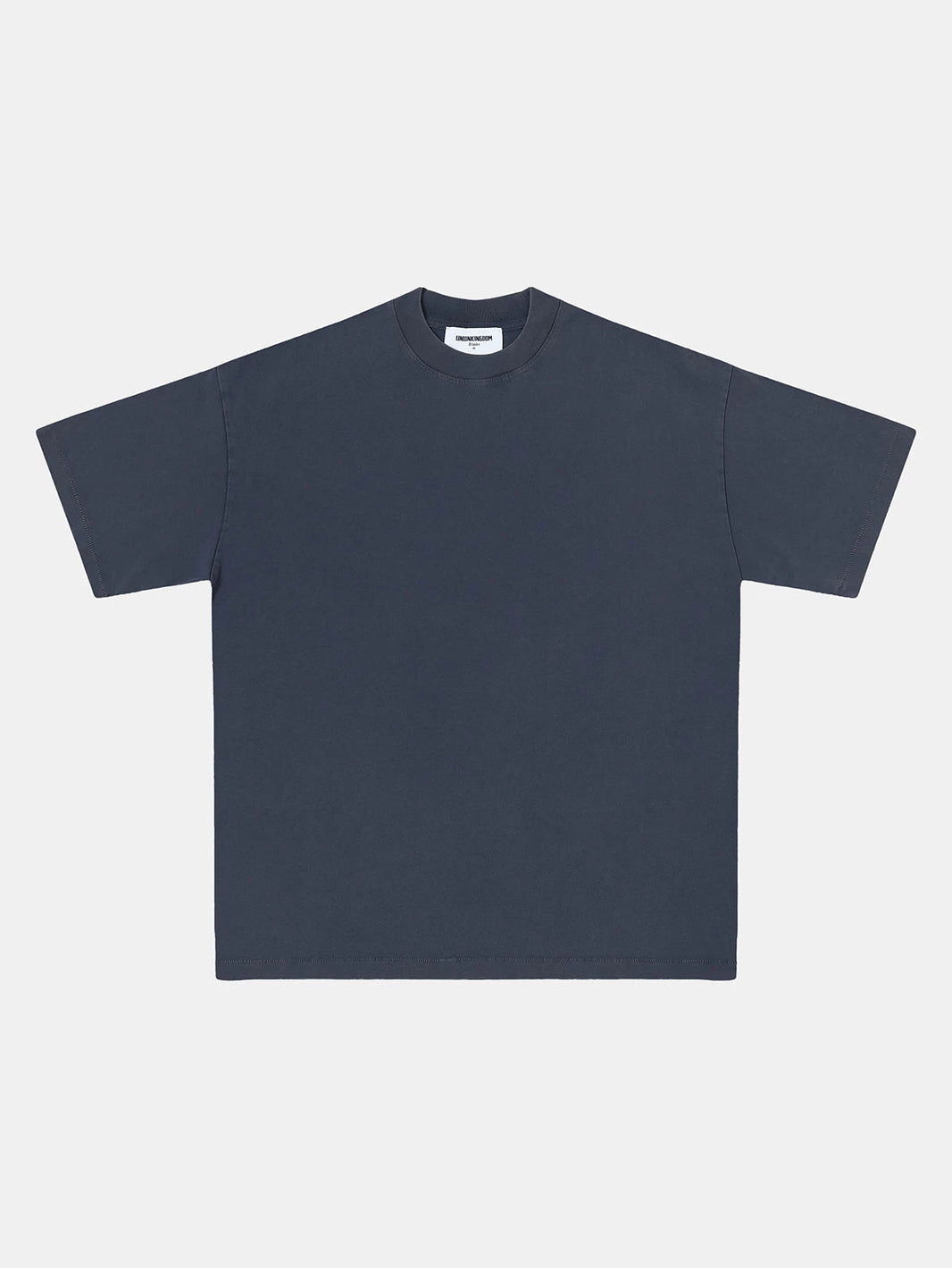 250 GSM LOOSE FIT ' WASHED DARY GRAY' T-SHIRT