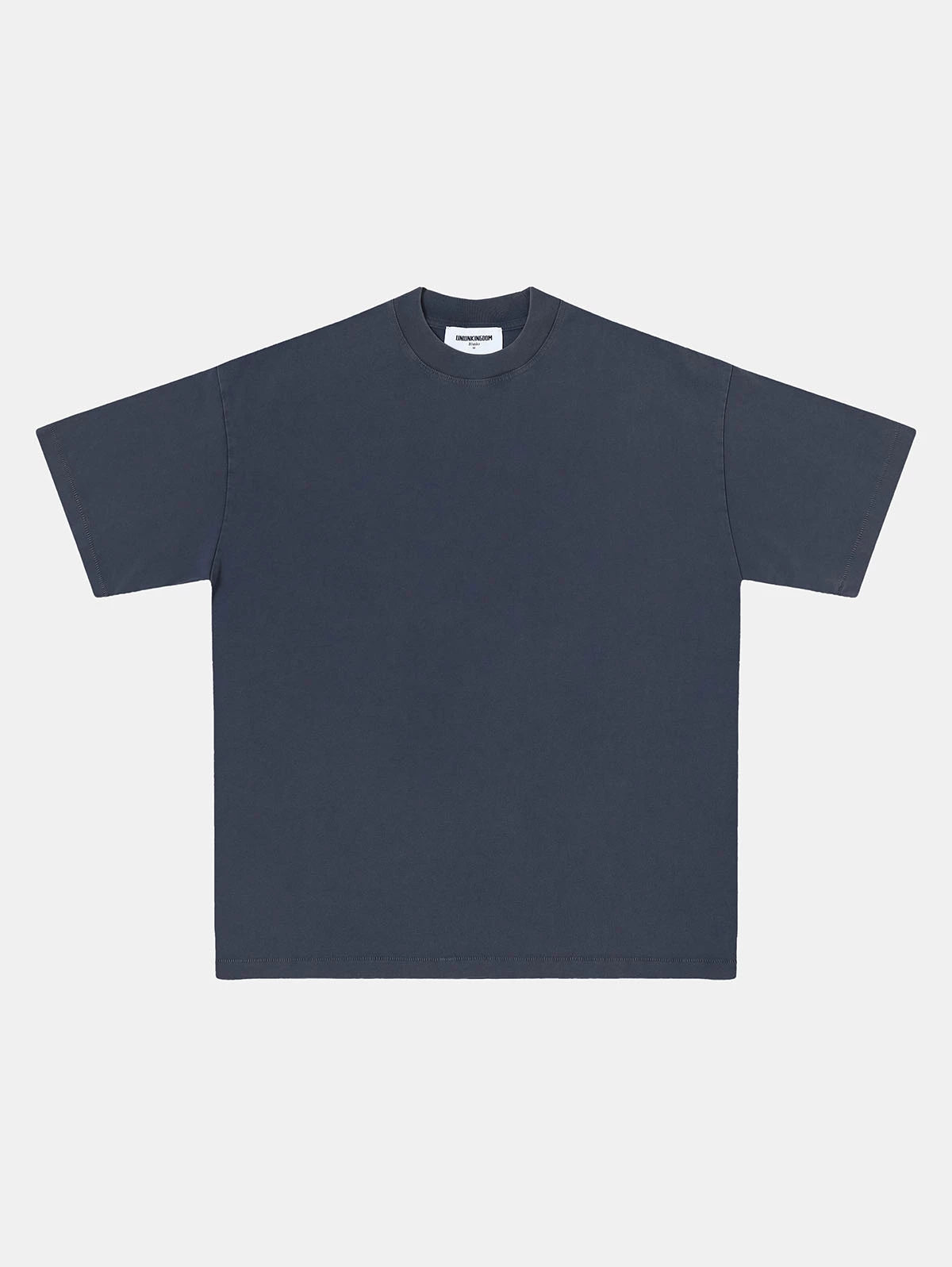 250 GSM LOOSE FIT ' WASHED DARY GRAY' T-SHIRT