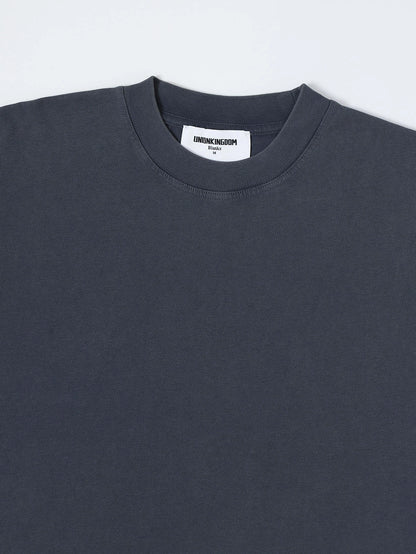 250 GSM LOOSE FIT ' WASHED DARY GRAY' T-SHIRT