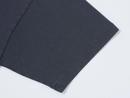 250 GSM LOOSE FIT ' WASHED DARY GRAY' T-SHIRT