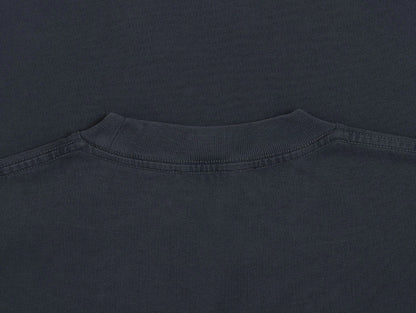 250 GSM LOOSE FIT ' WASHED DARY GRAY' T-SHIRT