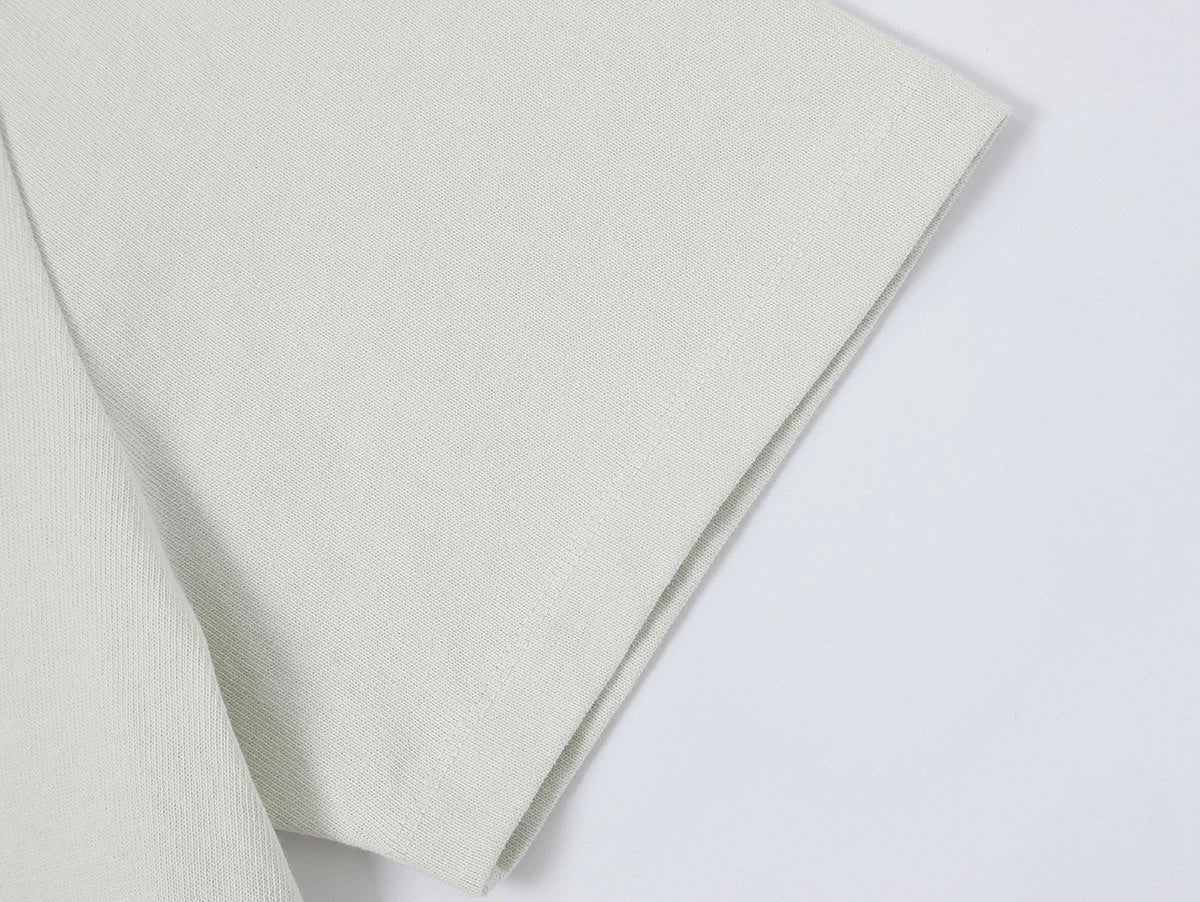 320 GSM BOXY CROPPED 'WASHED OFF WHITE' T-SHIRT