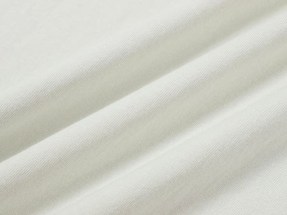 320 GSM BOXY CROPPED 'WASHED OFF WHITE' T-SHIRT