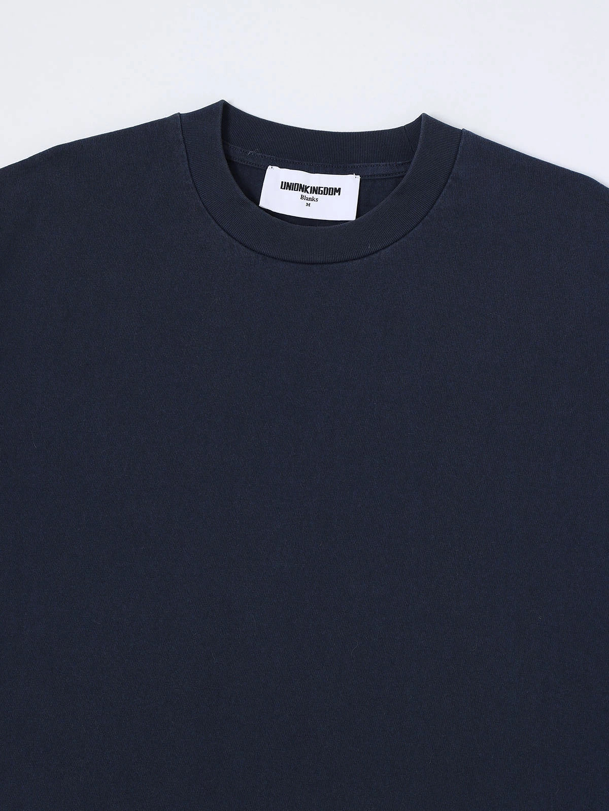 320 GSM BOXY CROPPED 'WASHED NAVY BLUE'  T-SHIRT
