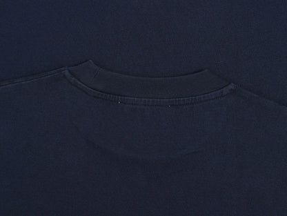 320 GSM BOXY CROPPED 'WASHED NAVY BLUE'  T-SHIRT