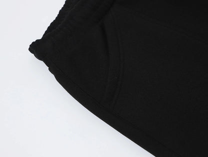 520 GSM COZEY BAGGY 'BLACK' SHORTS