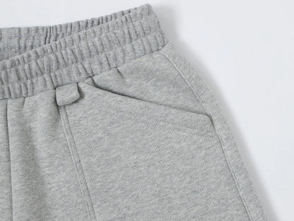 520 GSM COZEY BAGGY 'FLOWER GRAY' SHORTS