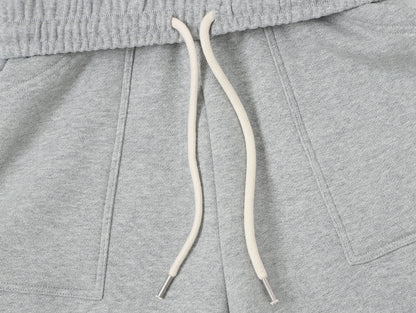 520 GSM COZEY BAGGY 'FLOWER GRAY' SHORTS
