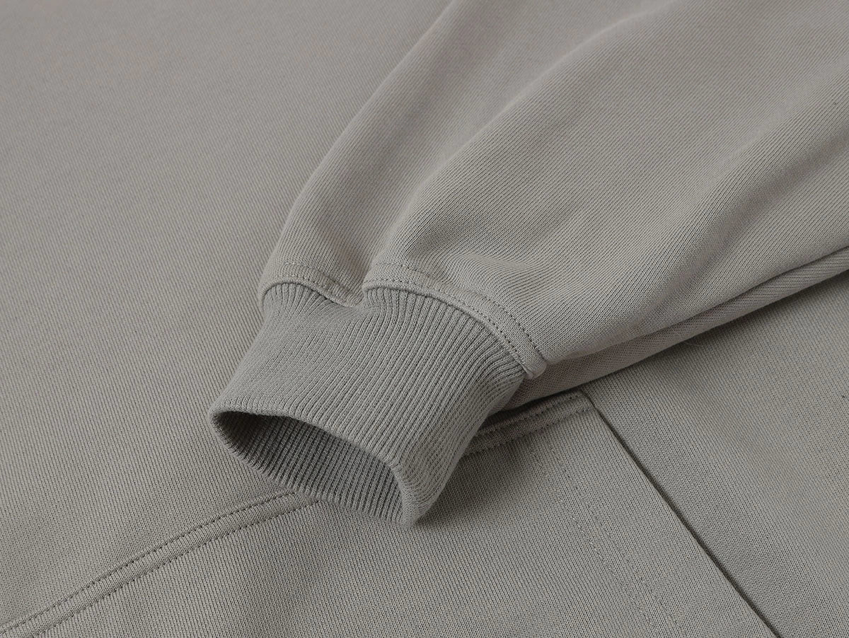 480 GSM LOOSE FIT 'SMOKE' HOODIE