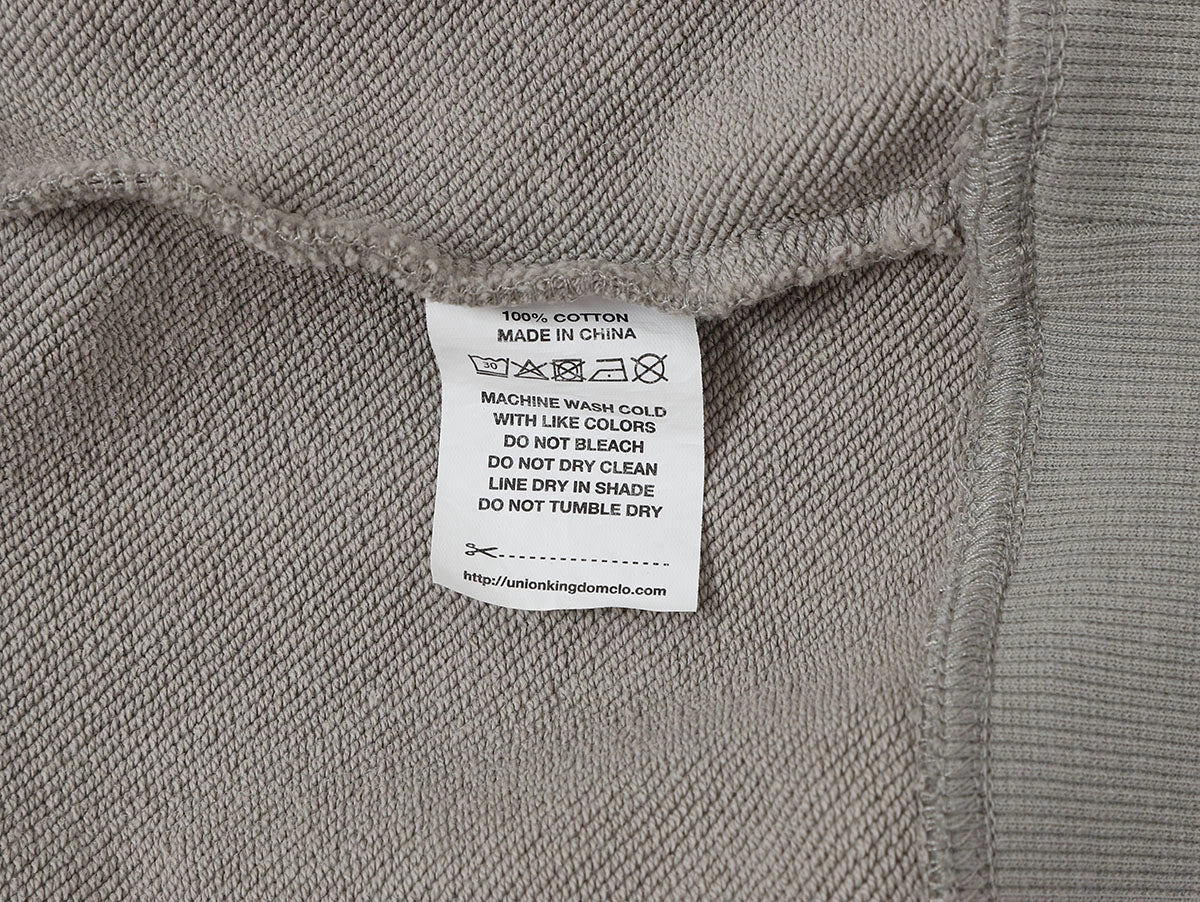 480 GSM LOOSE FIT 'SMOKE' HOODIE