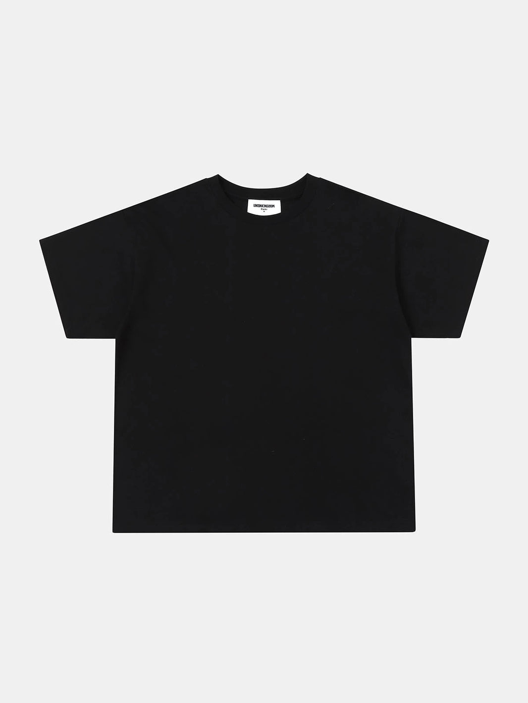 200 GSM RELAXED BOXY FIT 'BLACK' T-SHIRT