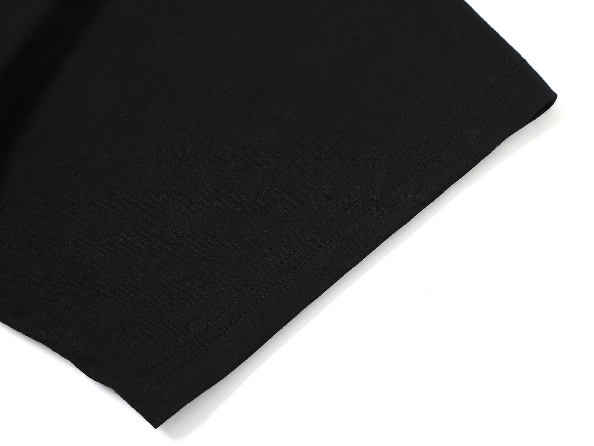 200 GSM RELAXED BOXY FIT 'BLACK' T-SHIRT