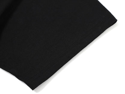 200 GSM RELAXED BOXY FIT 'BLACK' T-SHIRT