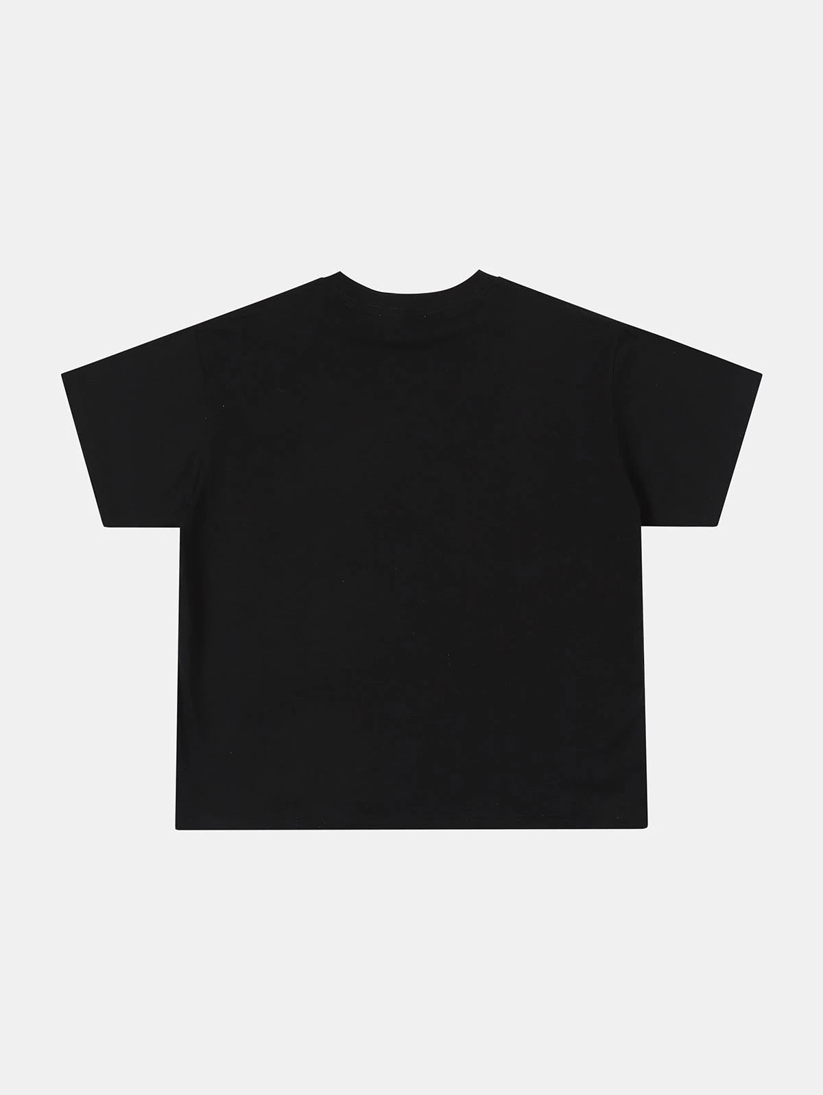 200 GSM RELAXED BOXY FIT 'BLACK' T-SHIRT