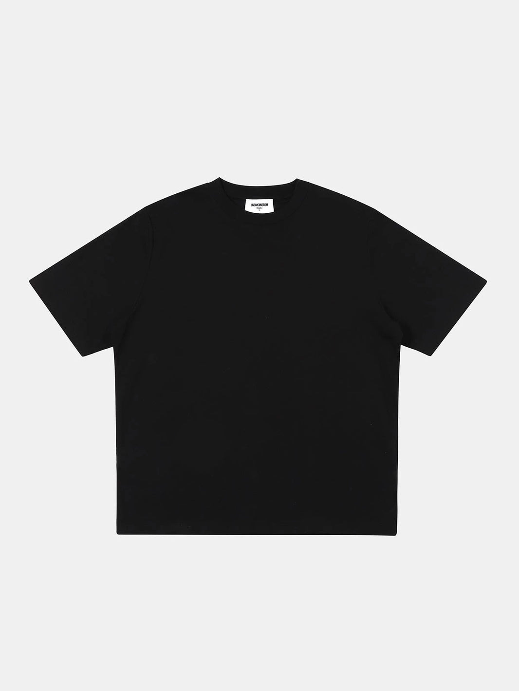 200 GSM REGULAR FIT 'BLACK' T-SHIRT