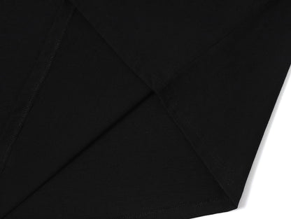 200 GSM REGULAR FIT 'BLACK' T-SHIRT