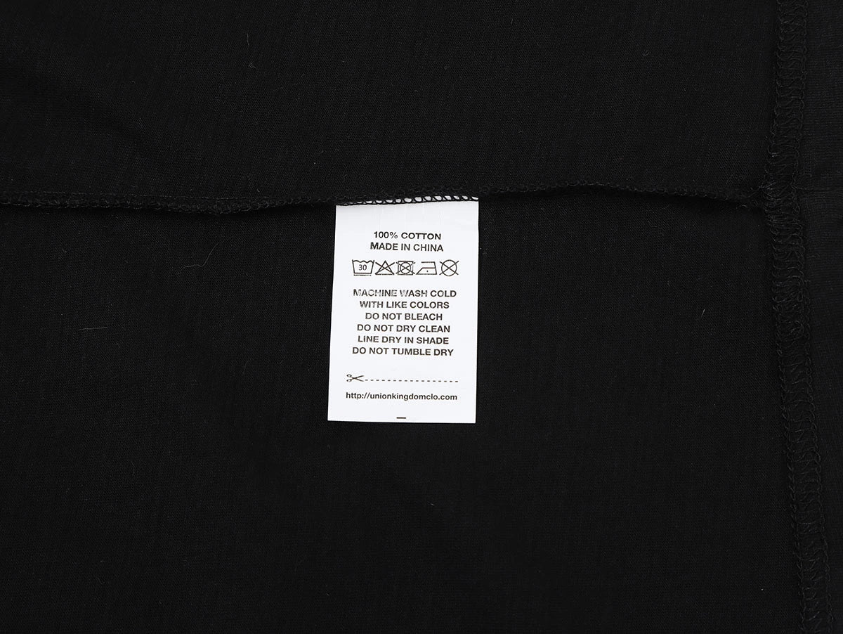 200 GSM REGULAR FIT 'BLACK' T-SHIRT