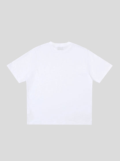 200 GSM REGULAR FIT 'WHITE' T-SHIRT