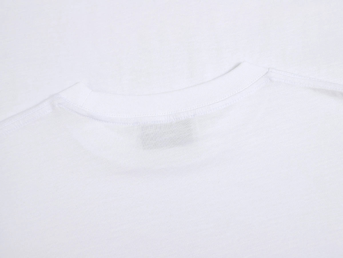 200 GSM REGULAR FIT 'WHITE' T-SHIRT