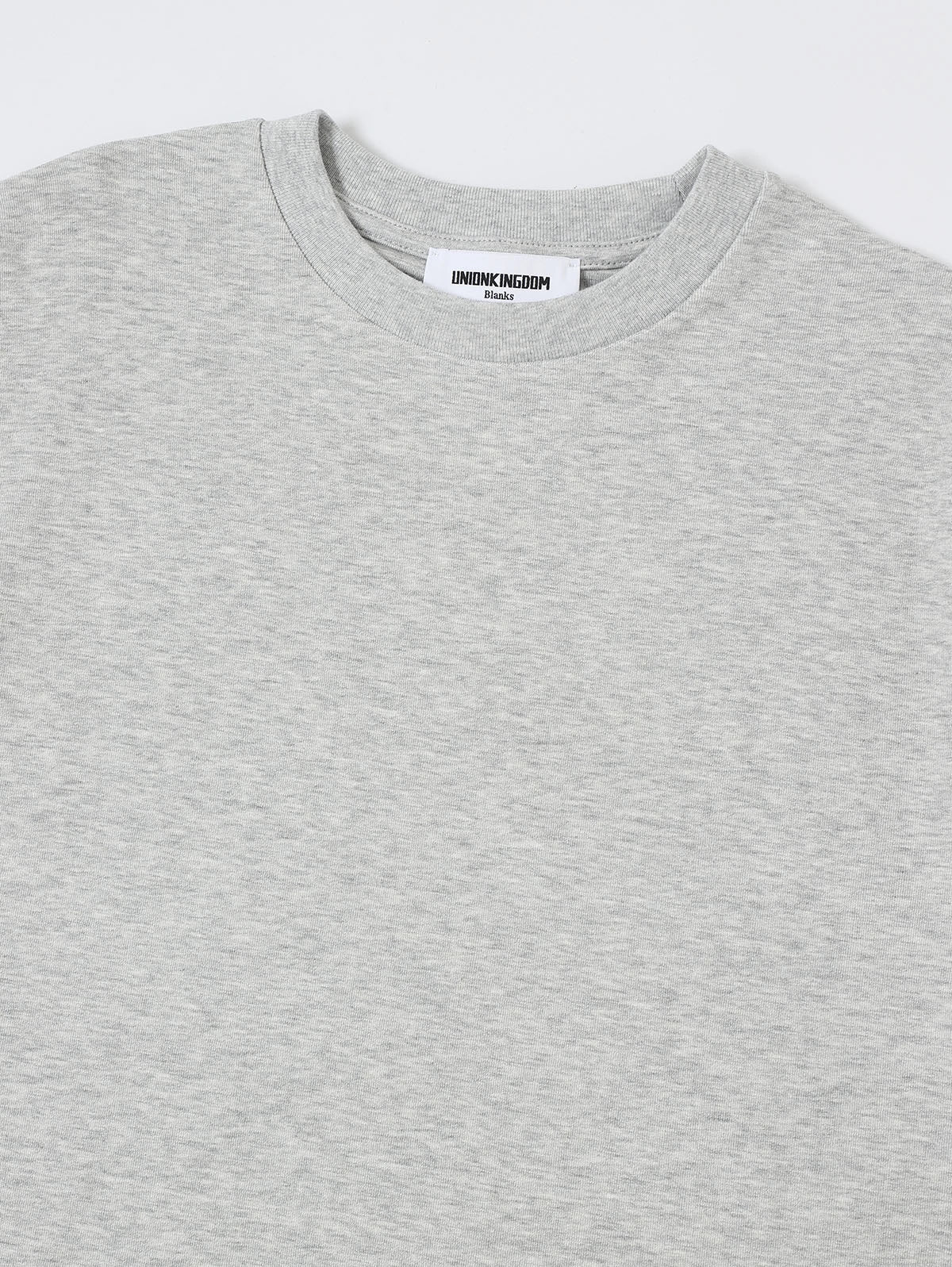 350 GSM NORMAL FIT 'FLOWER GRAY' T-SHIRT