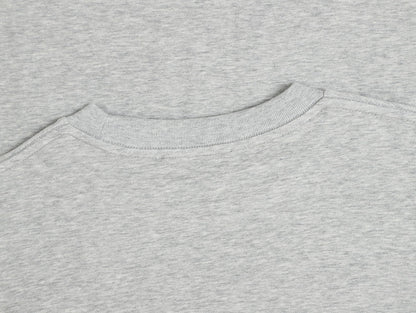 350 GSM NORMAL FIT 'FLOWER GRAY' T-SHIRT