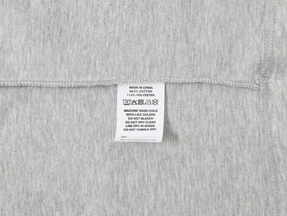 350 GSM NORMAL FIT 'FLOWER GRAY' T-SHIRT