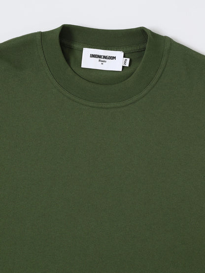 250 GSM LOOSE FIT 'OLIVE' T-SHIRT