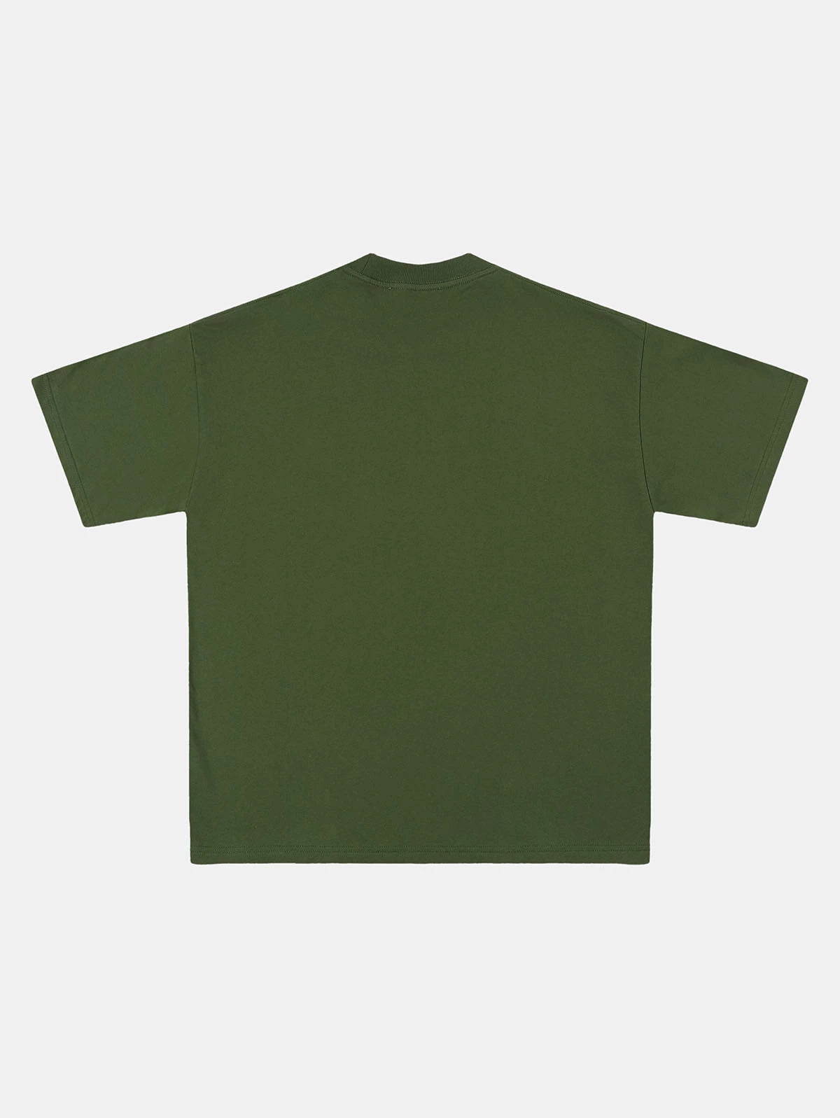 250 GSM LOOSE FIT 'OLIVE' T-SHIRT