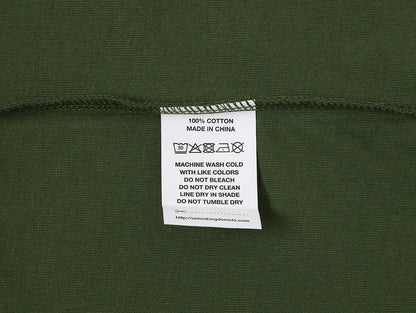 250 GSM LOOSE FIT 'OLIVE' T-SHIRT